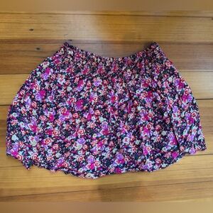 Express Floral Skirt XS with Pockets